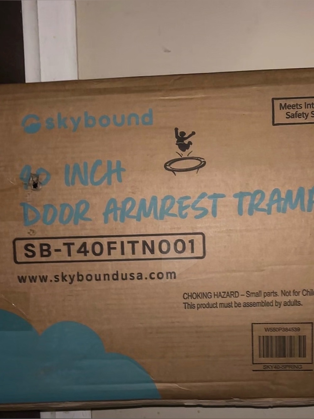 SkyBound Fitness 40-in Jump Trampoline - Picture 3 of 3